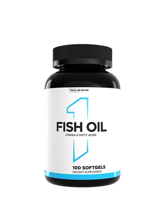 Rule 1 Fish Oil 100 Softgels | Omega 3 Fatty Acids