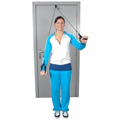 Pulley with Rope and Door Strap