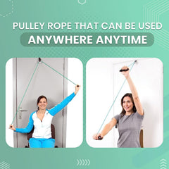 Pulley with Rope and Door Strap