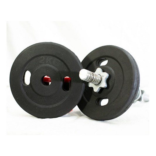Rubber Coated Weight Plates 1 Inch Hole - 1 to 10 KG