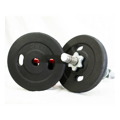 Rubber Coated Weight Plates 1 Inch Hole - 1 to 10 KG