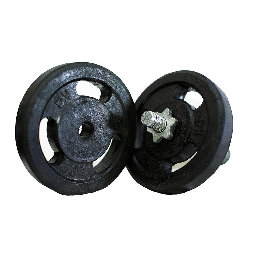 Rubber Coated Weight Plates 1 Inch Hole - 1 to 10 KG