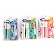 Hanghao Adjustable Skipping Rope With Counter - Multicolors