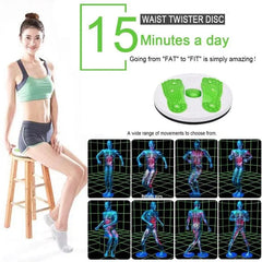 Ab Twister Board with Foot Massager