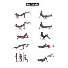 Yoga Foam Grid Roller - 13 & 18 Inches