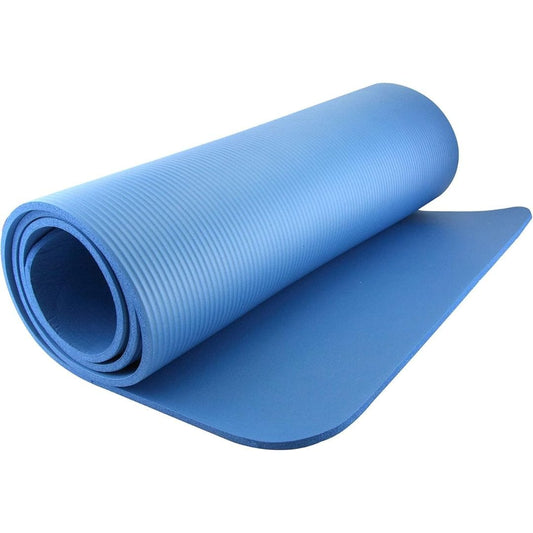 4mm Yoga Mats, Jump Rope, Single Loop Band, 5pcs Loop Band and Ab Wheel Roller (Pack of 5)