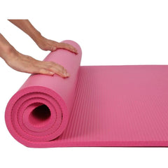 Yoga Exercise Mat 10mm Anti Slip NBR Material Imported