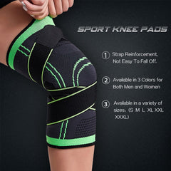 Knee Support Brace with Straps