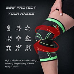 Knee Support Brace with Straps (2 pack)