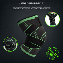 Knee Support Brace with Straps (2 pack)