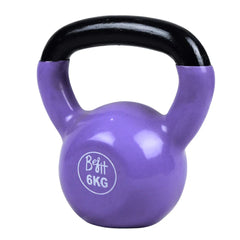 Kettlebells Vinyl Coated 2 to 20 KG Single Piece