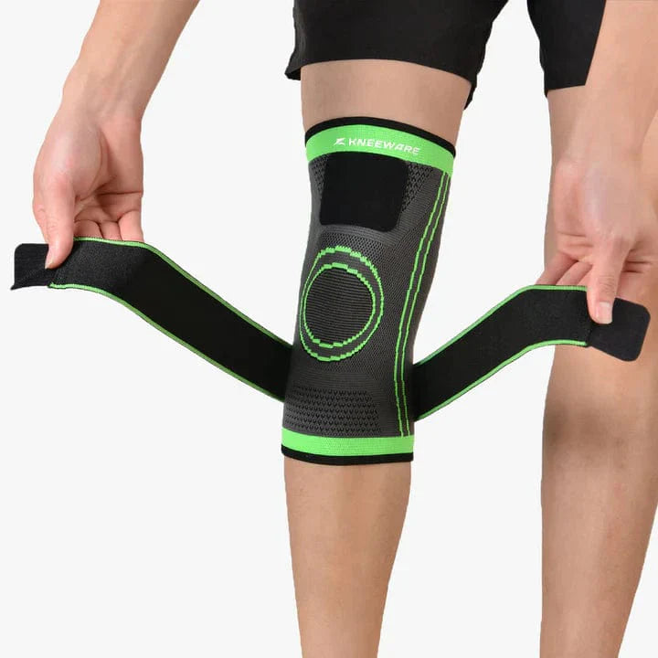 Knee Support Brace with Adjustable Straps 2-Pack for Joint Pain and Sports – Sonic Sports