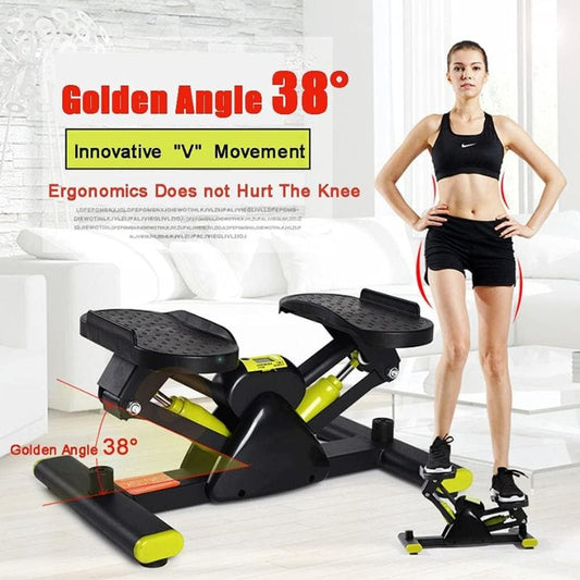 V Shape Stepper with Resistance Band