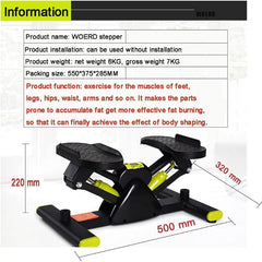 V Shape Stepper with Resistance Band